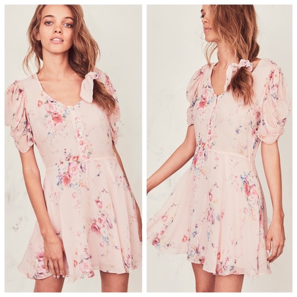 LoveShackFancy Dresses & Skirts - LoveShackFancy Pink Cora Dress Duchess